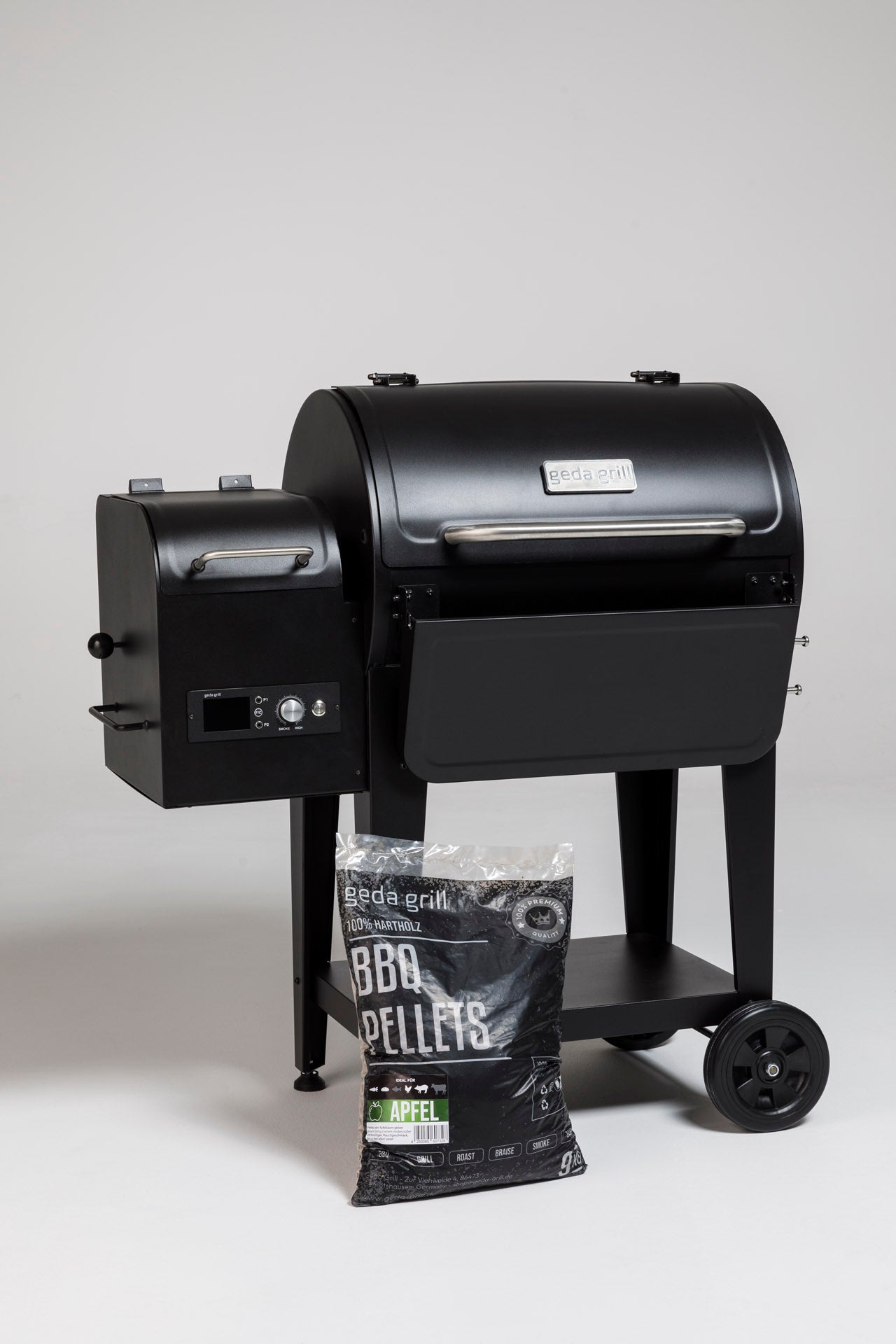 BBQ premium Hartholz Pellets Apfel 9kg - GEDA Grill