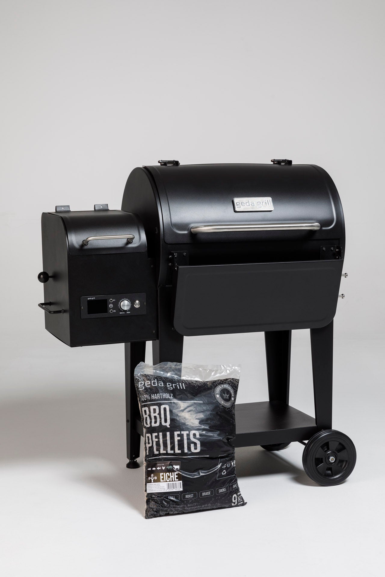 BBQ premium Hartholz Pellets Eiche 9kg - GEDA Grill
