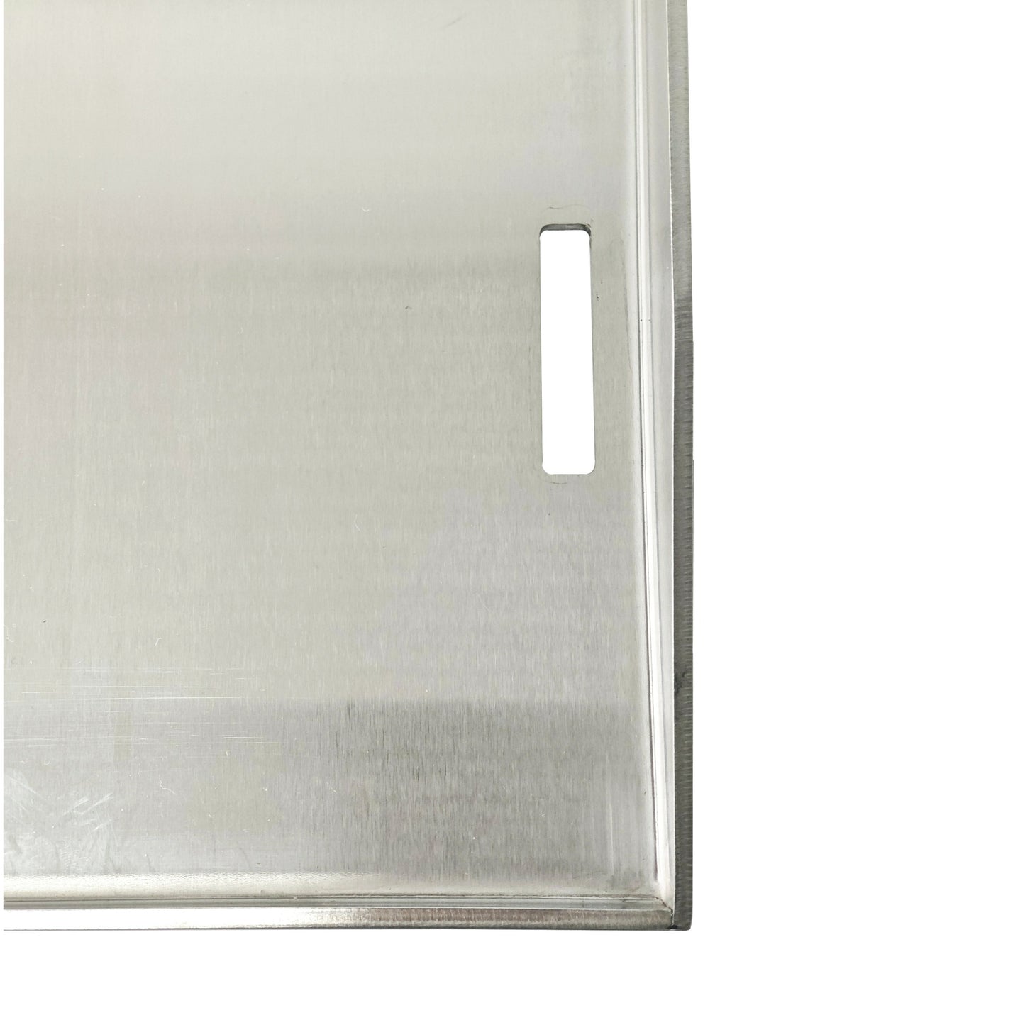 'ODIN' Edelstahl Plancha 49*30*4cm - GEDA Grill premium Grillplatte