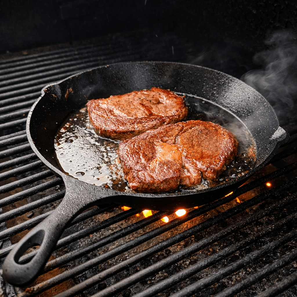 GEDA Cast Iron Skillet Ø30cm Gusspfanne - GEDA Grill