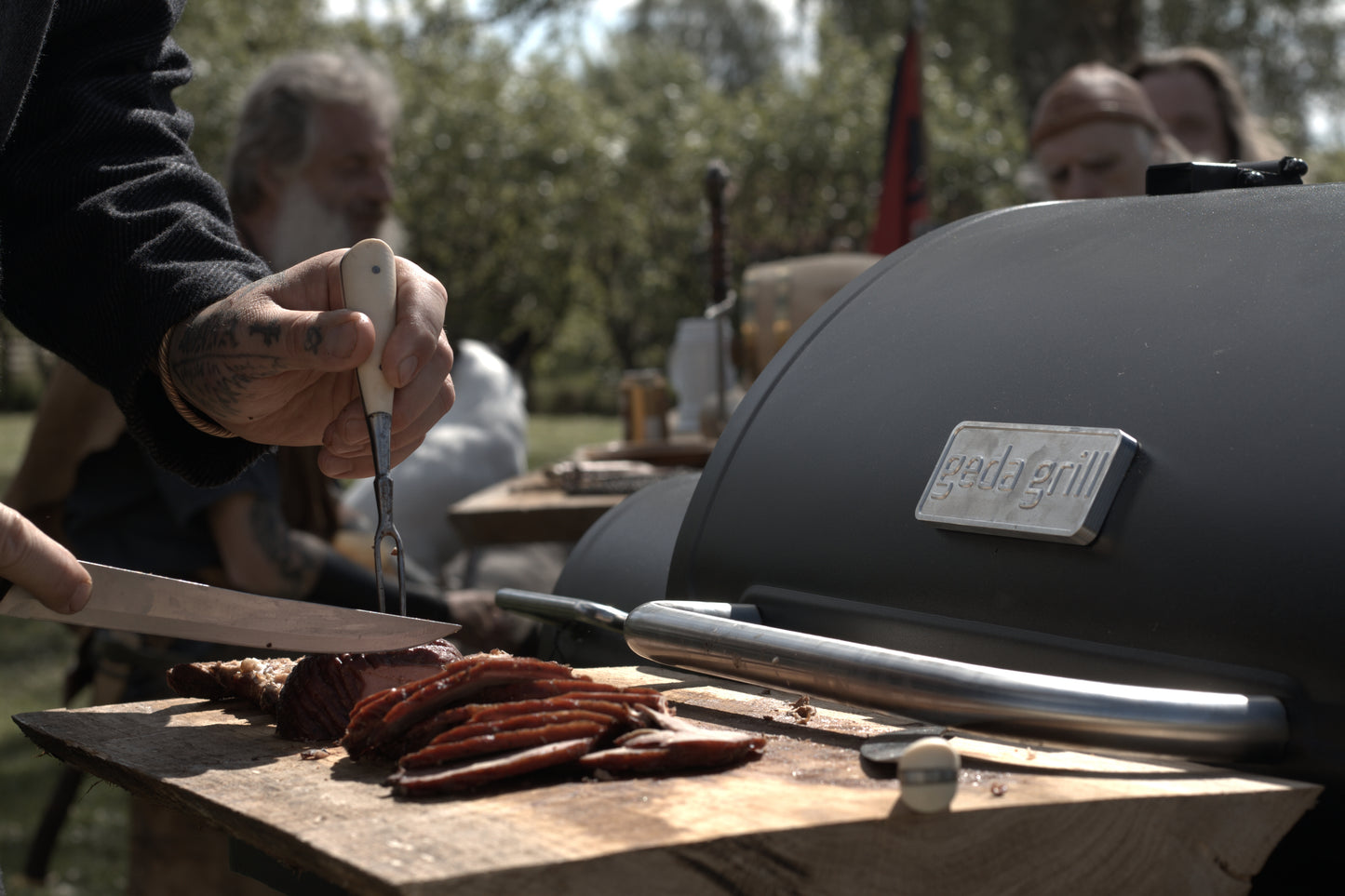 'ODIN 65' pellet grill GEDA Grill Smoker with WiFi
