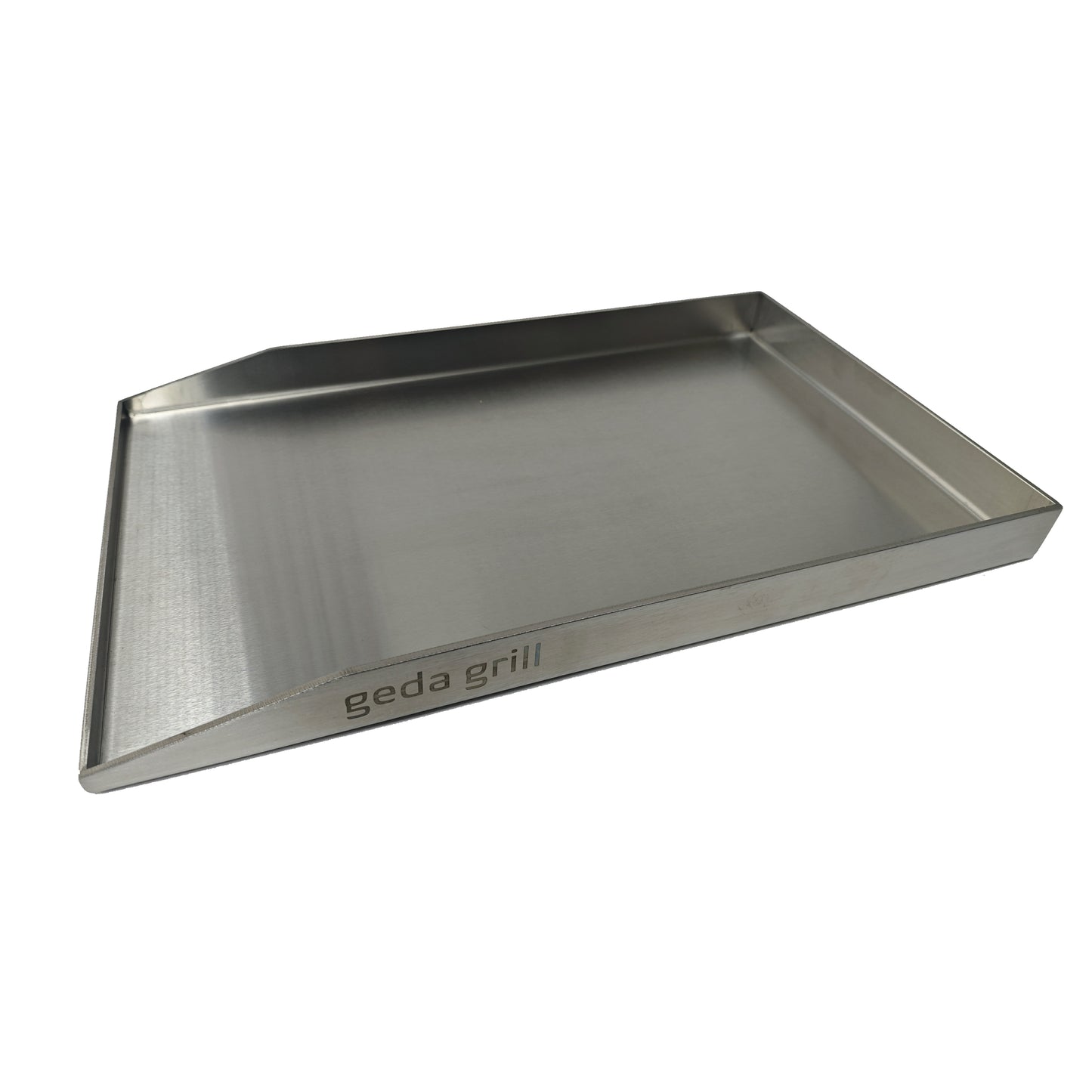 'ODIN' Edelstahl Plancha 49*30*4cm - GEDA Grill premium Grillplatte