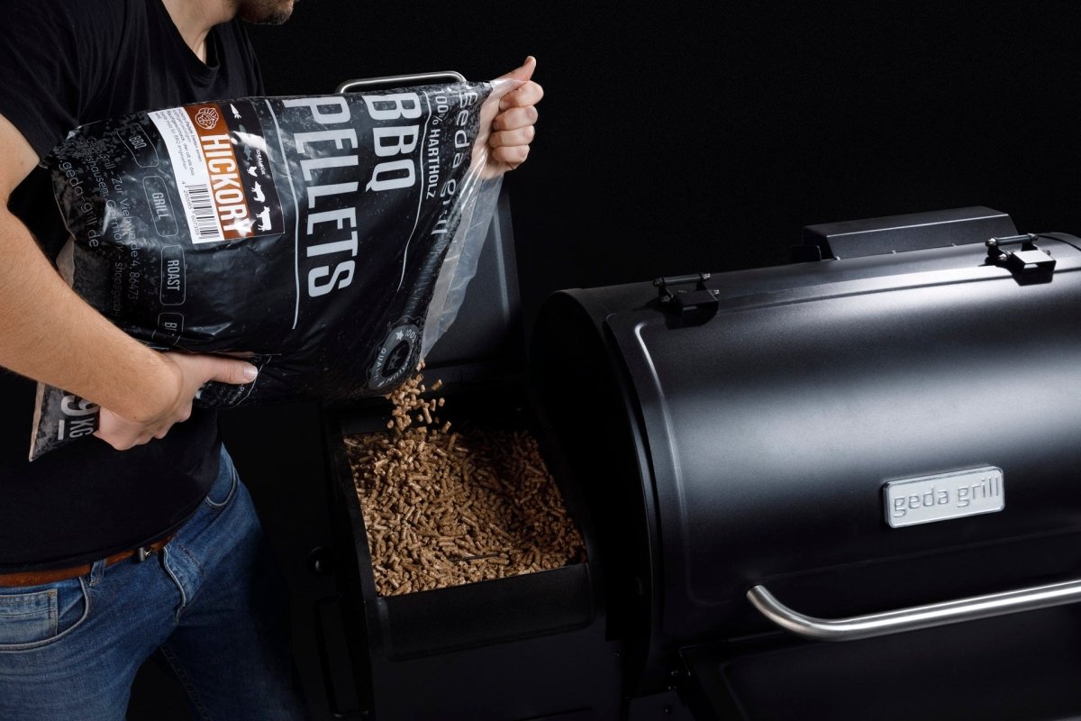 BBQ premium Hartholz Pellets Hickory 9kg - GEDA Grill - GEDA Grill