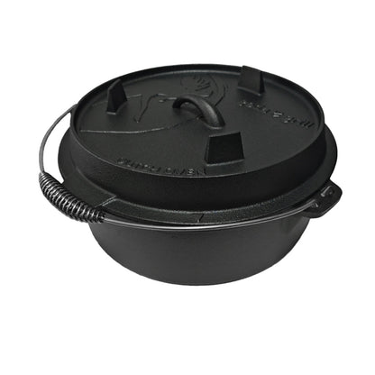 GEDA Grill Dutch Oven with Lid Lifter