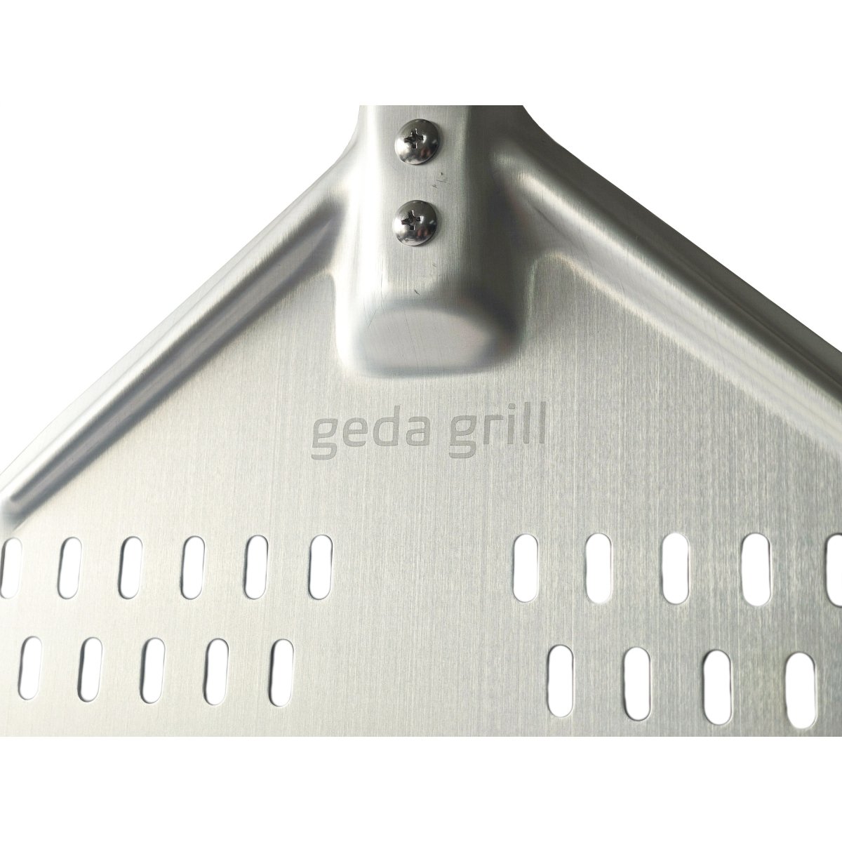 GEDA Flamma Aluminium Pizzaheber 30cm, eloxiert, perforiert, abnehmbar - GEDA Grill