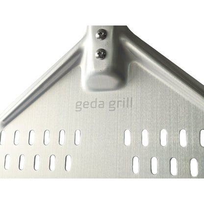 GEDA Flamma Aluminium Pizzaheber 30cm, eloxiert, perforiert, abnehmbar - GEDA Grill