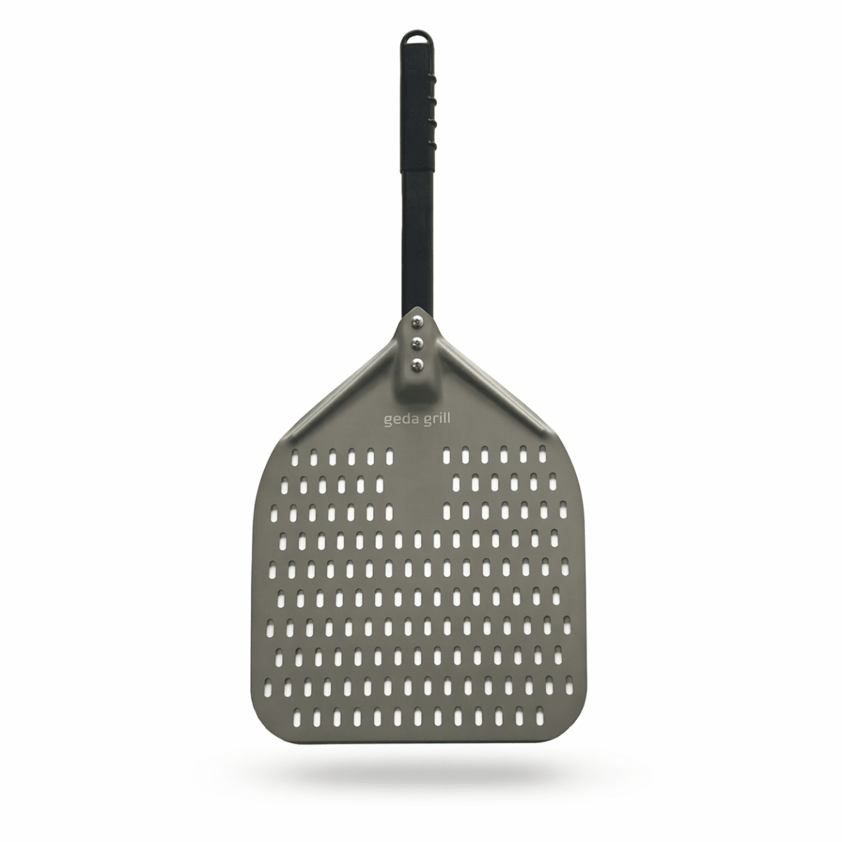 GEDA Flamma Aluminium Pizzaheber 30cm, eloxiert, perforiert, abnehmbar - GEDA Grill