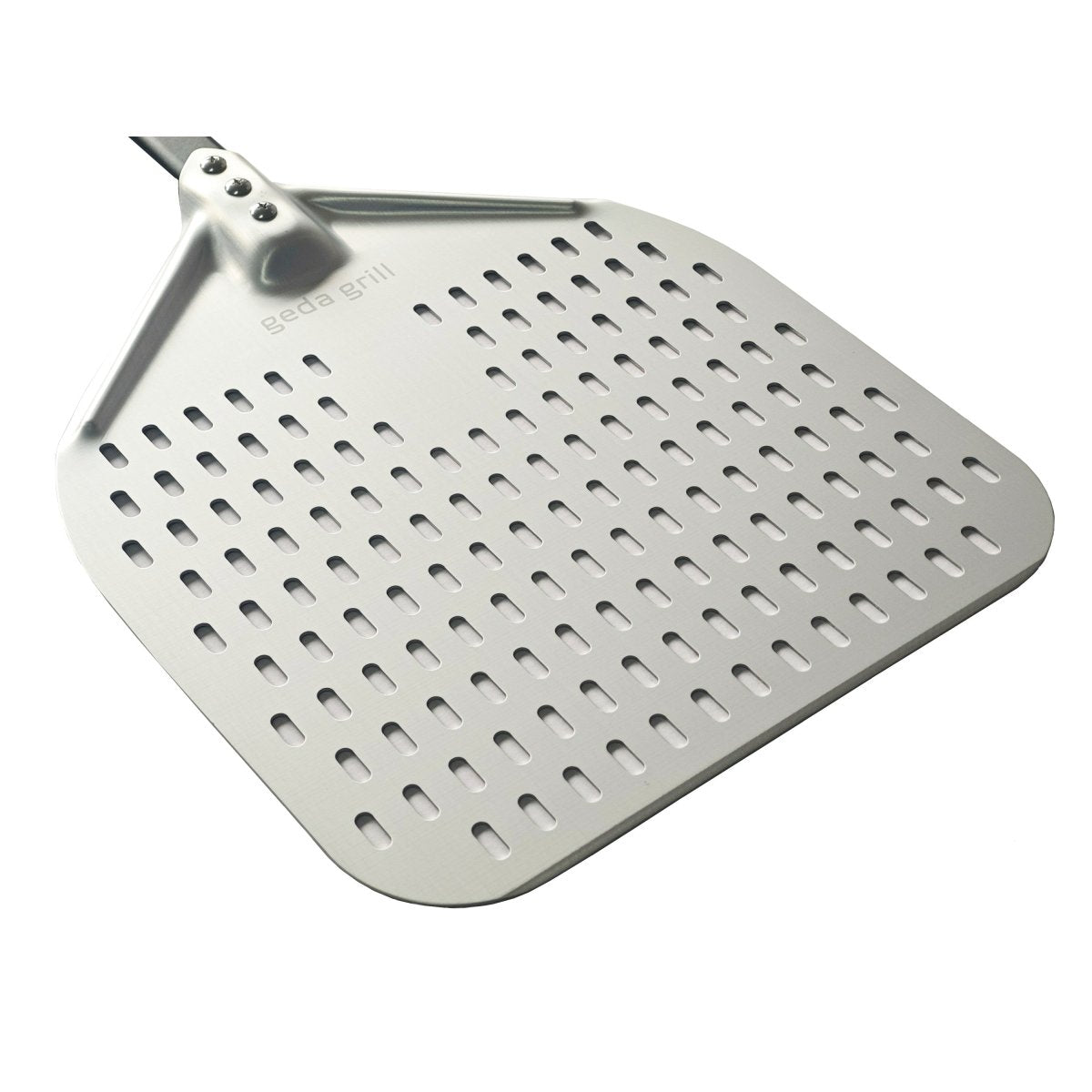 GEDA Flamma Aluminium Pizzaheber 30cm, eloxiert, perforiert, abnehmbar - GEDA Grill