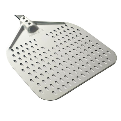 GEDA Flamma Aluminium Pizzaheber 30cm, eloxiert, perforiert, abnehmbar - GEDA Grill