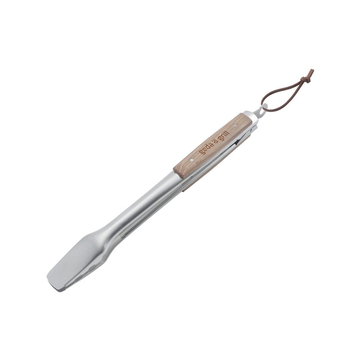 GEDA Grillzange 45cm Edelstahl mit Holzgriff - GEDA Grill