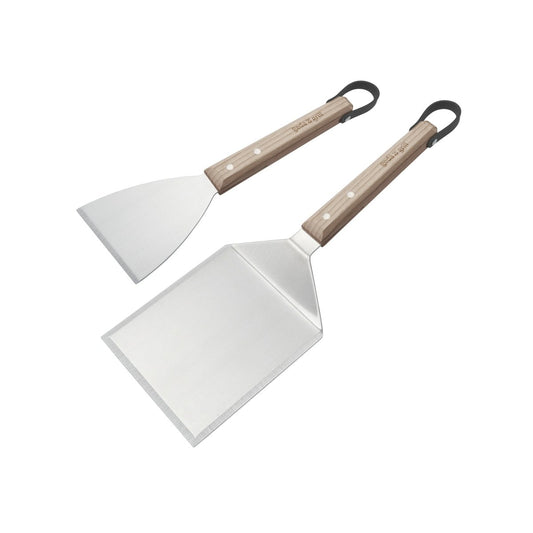 GEDA Plancha Toolset 2-tlg, Grillspachtel und Grillschaber - GEDA Grill